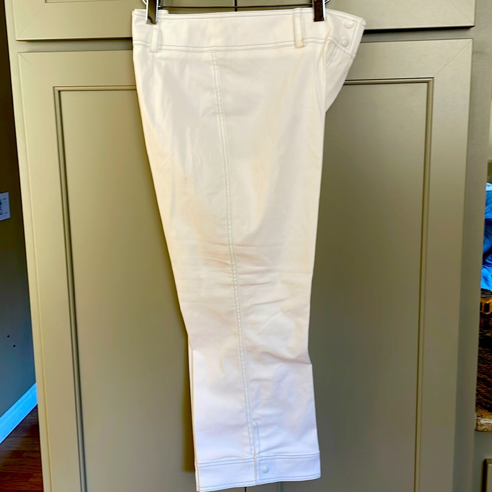 Cerruti 1881 Button Hem Crop Pants